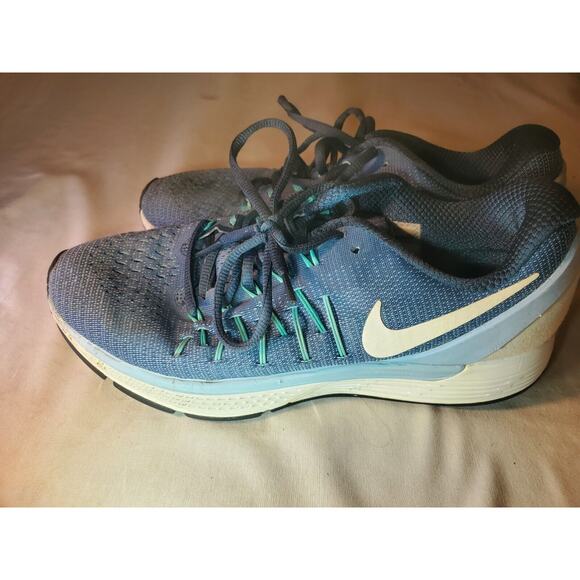 Nike Air Zoom Odyssey 2 Ocean Fog Womens Size 8.5 Running Shoes Blue 844546-401 - Picture 1 of 15